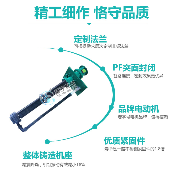 LYH氟塑料液下泵核心優(yōu)點說明